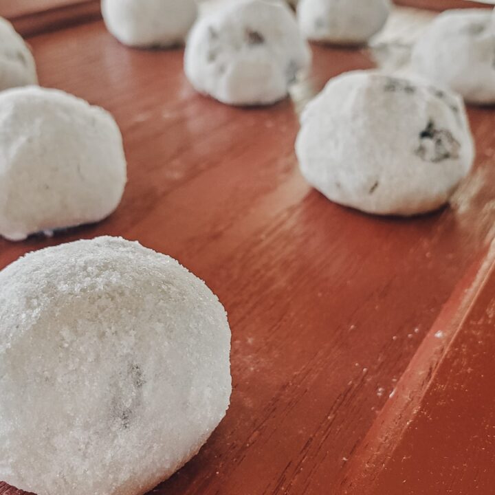 snowball cookies -
