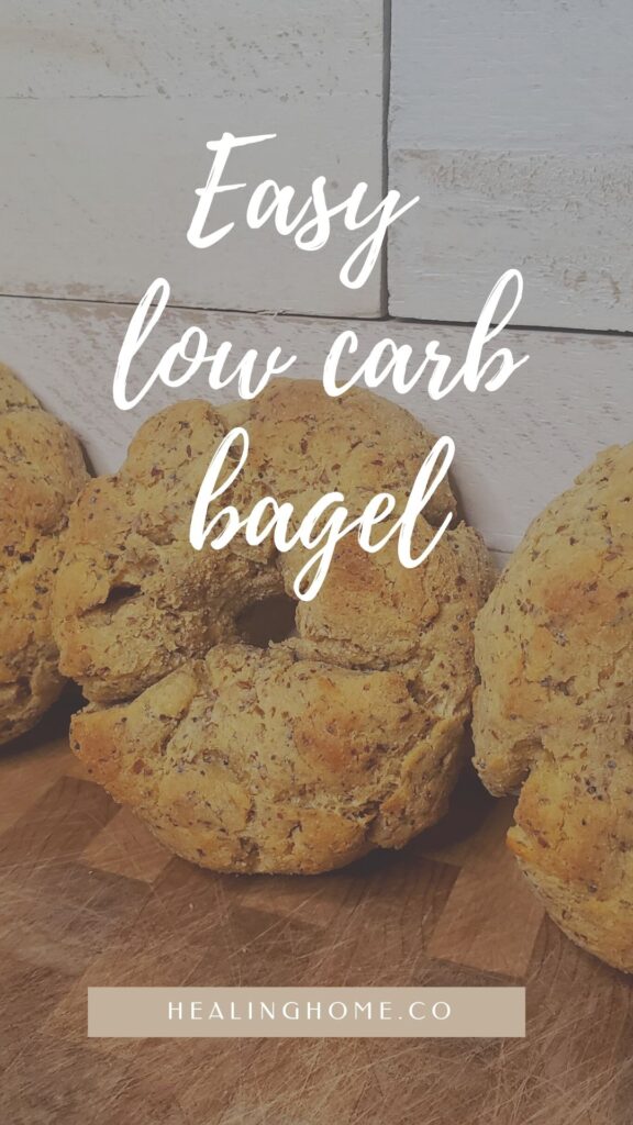 low carb bagel