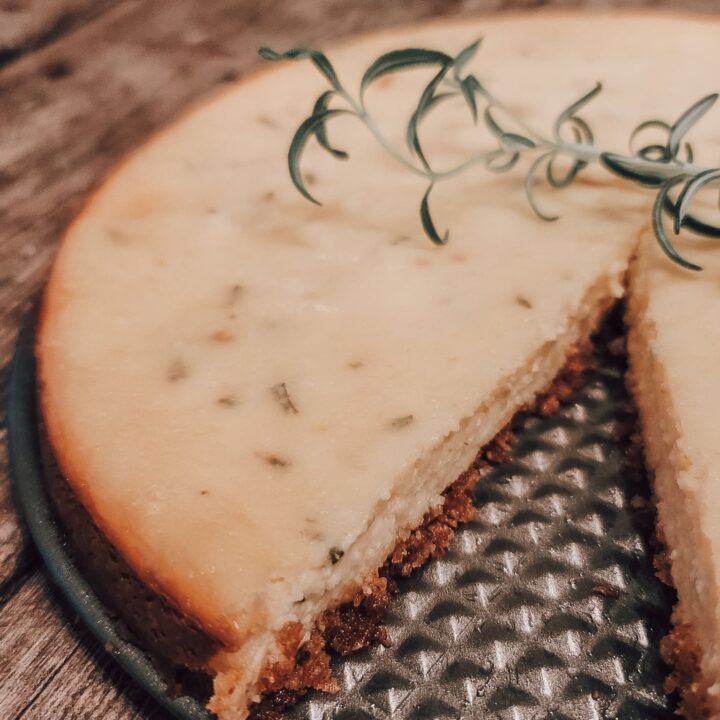 rosemary cheesecake