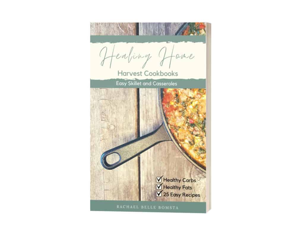 physical book healing harvest cookbook