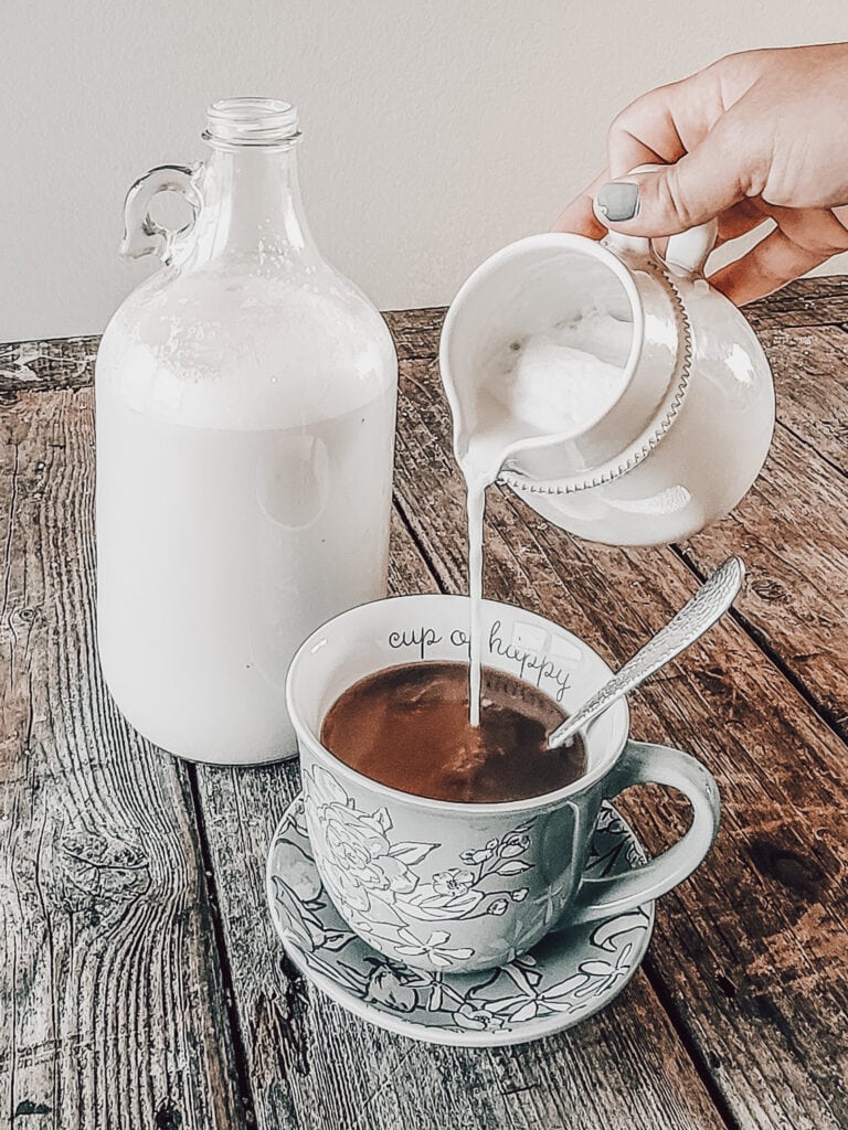 Trim Healthy Mama Coffee Creamer Homemade Coffee Creamer Keto THM