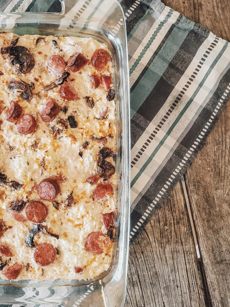 sausage cauliflower casserole