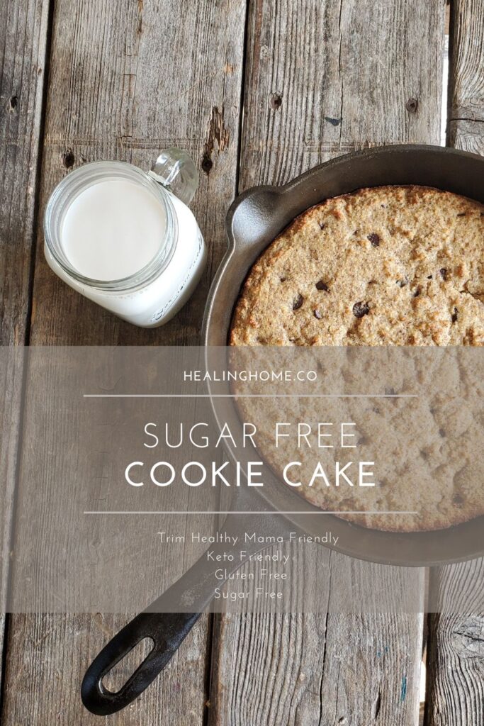 sugar free cookie cake