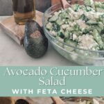 Avocado Cucumber Salad