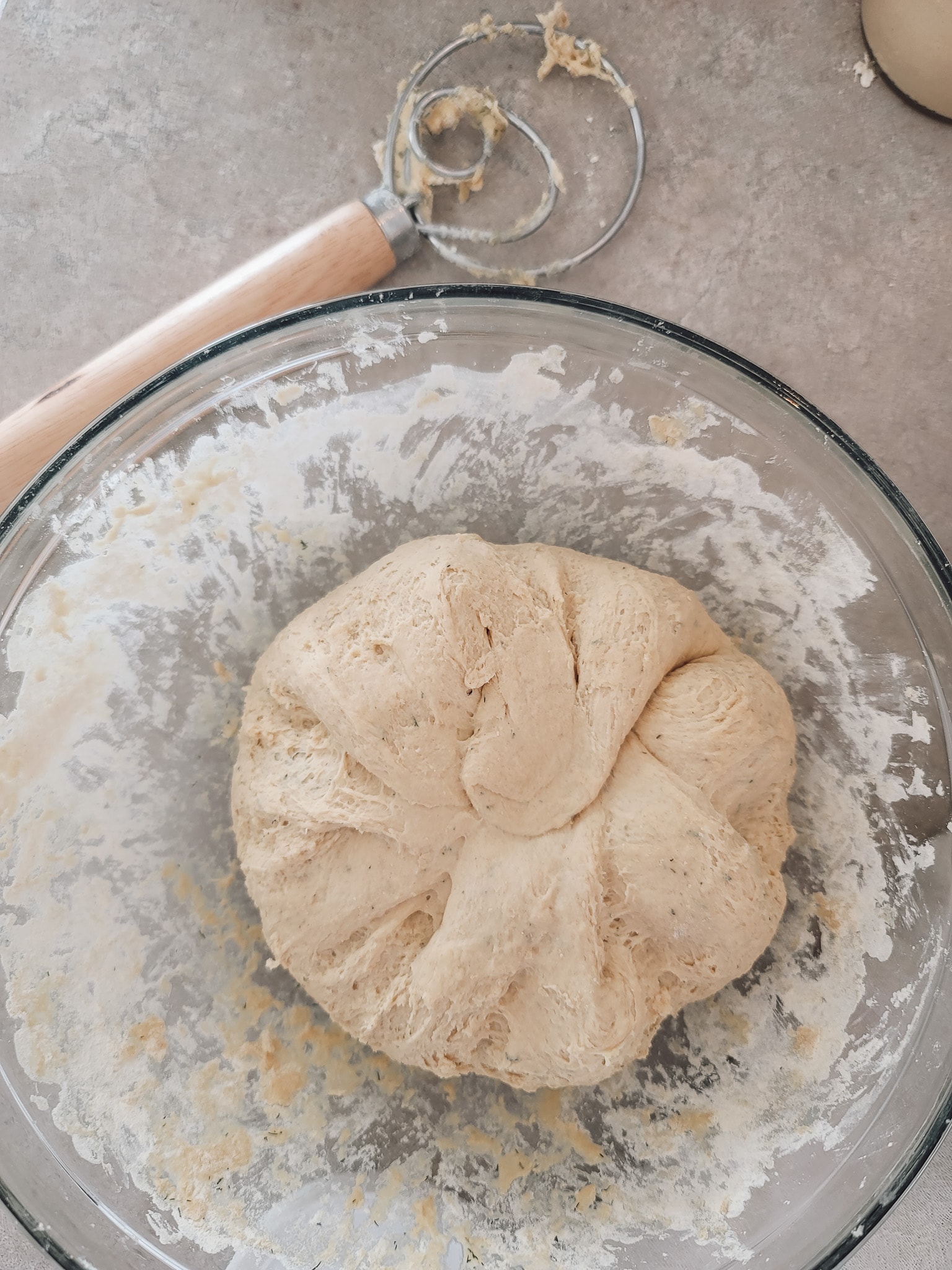 Einkorn Pizza Dough. Let the dough ferment for at least 7 hours to be THM-friendly and receive the best fermentation benefits. 