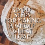 whole wheat sourdough bread