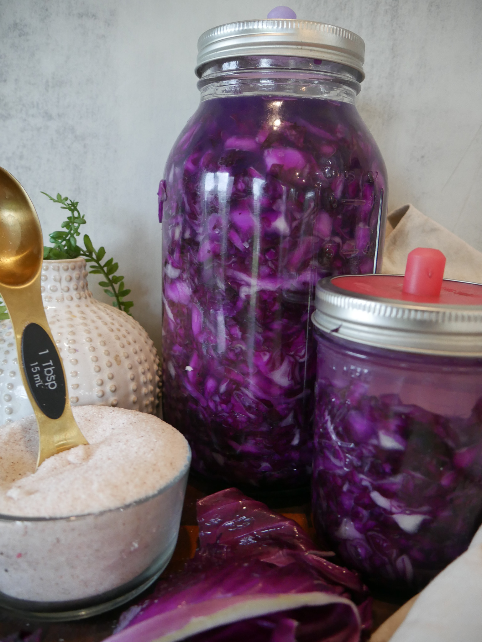Classic Lacto-Fermented Sauerkraut Begin tasting after about one week. Once it reaches a flavor you enjoy, remove the fermentation weight, seal the jar, and transfer it to the refrigerator.